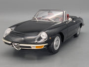 Modellautos 1:18 Minichamps Alfa Romeo 2000 Spider 1970 Schwarz mit OVP
