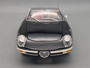 Modellautos 1:18 Minichamps Alfa Romeo 2000 Spider 1970 Schwarz mit OVP
