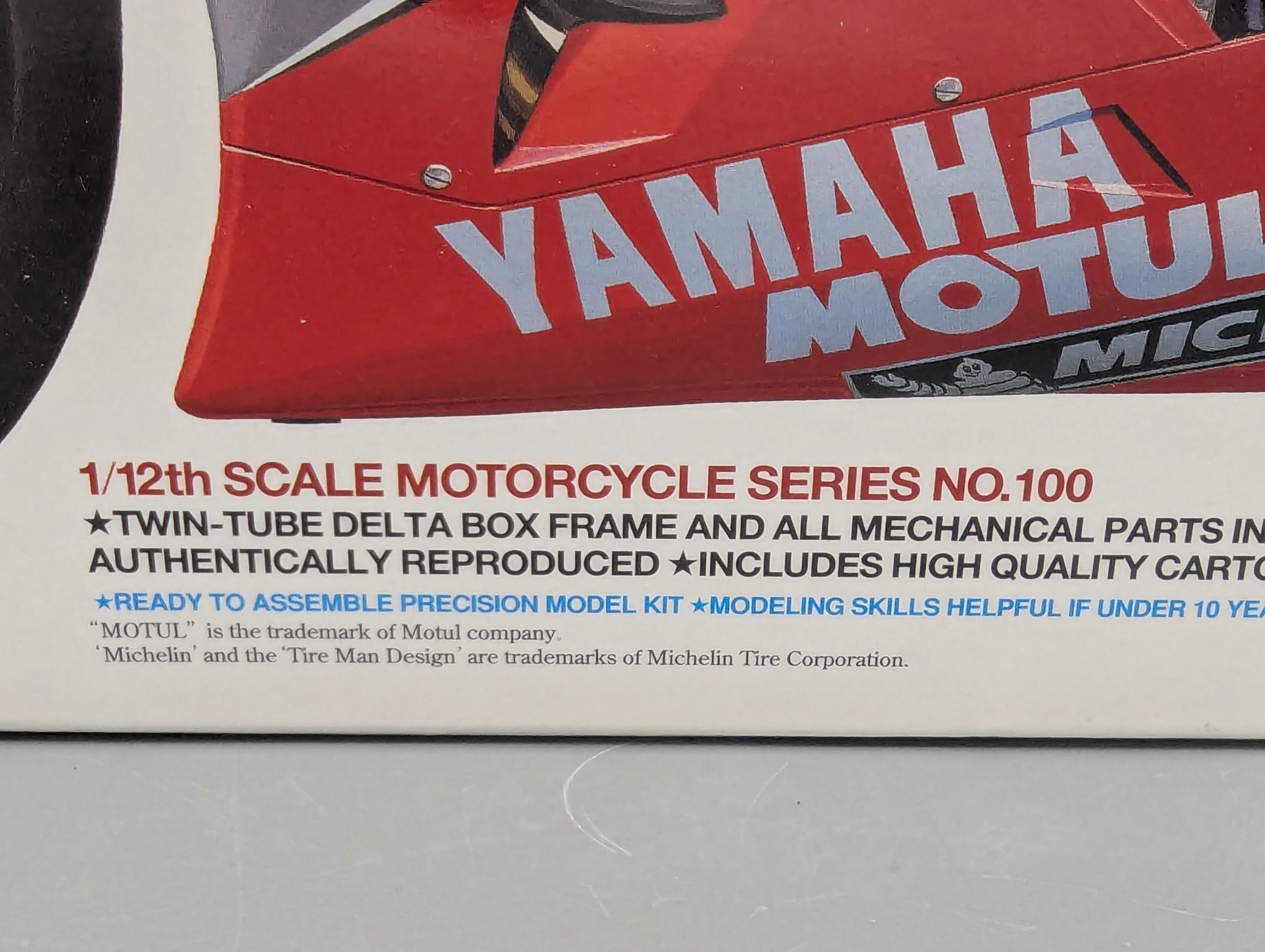 Motorrad Modell Bausatz 1:12 Tamiya Yamaha YZR-M1 '04 mit OVP