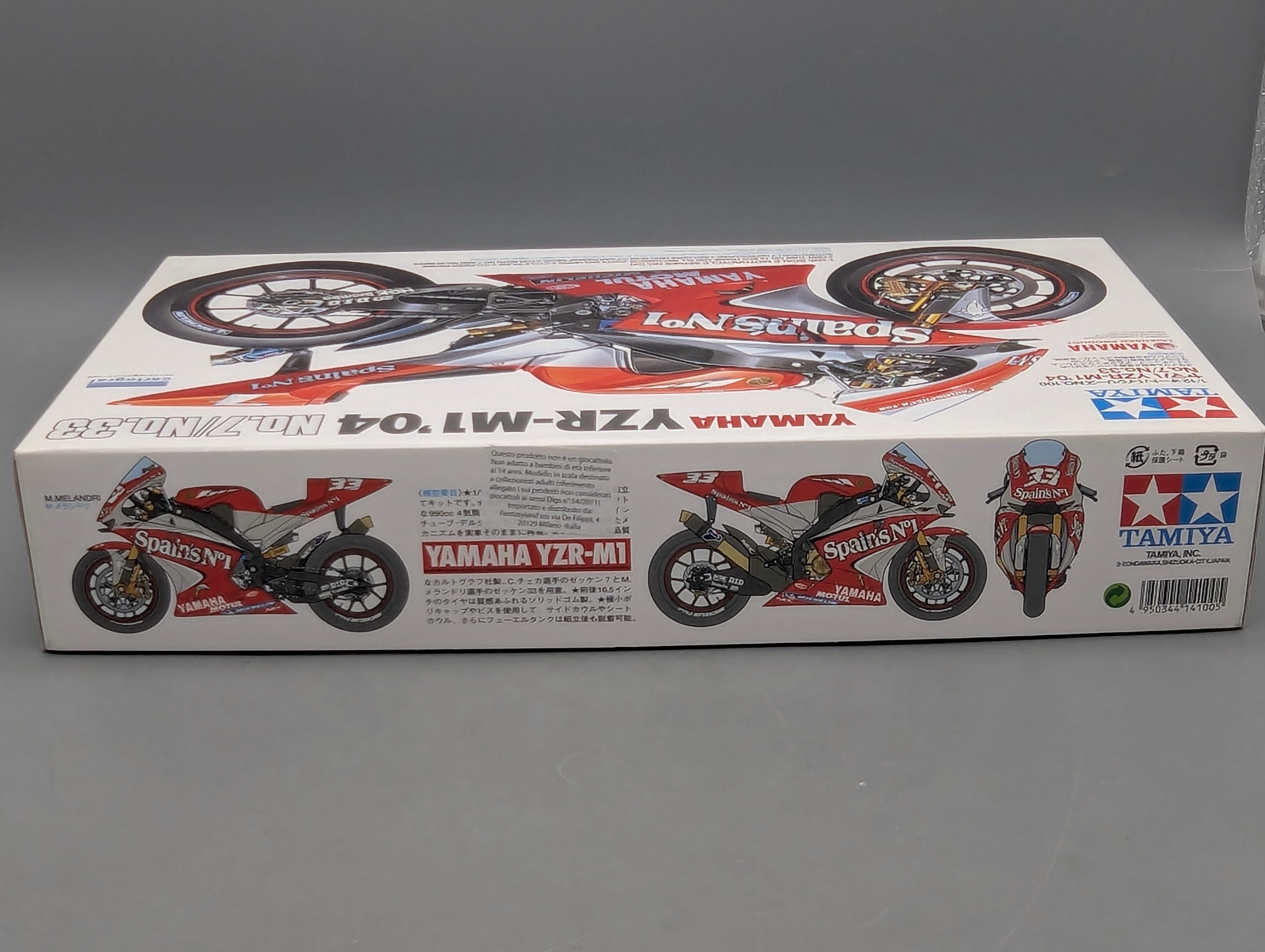 Motorrad Modell Bausatz 1:12 Tamiya Yamaha YZR-M1 '04 mit OVP
