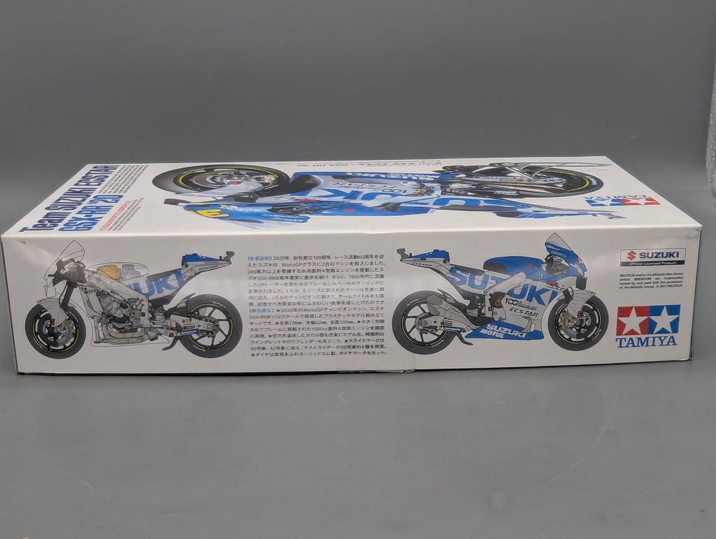 Motorrad Modell Bausatz 1:12 Tamiya Suzuki ECSTAR GSX-RR '20 mit OVP