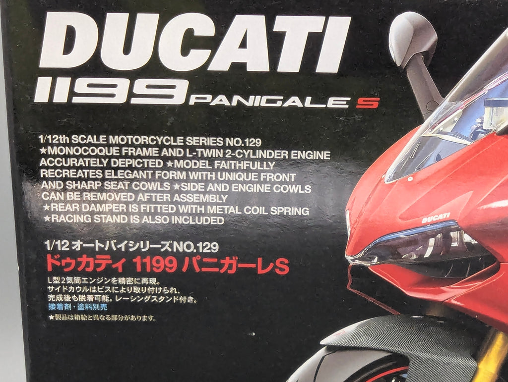 Motorrad Modell Bausatz 1:12 Tamiya Ducati 1199 Panigale S mit OVP