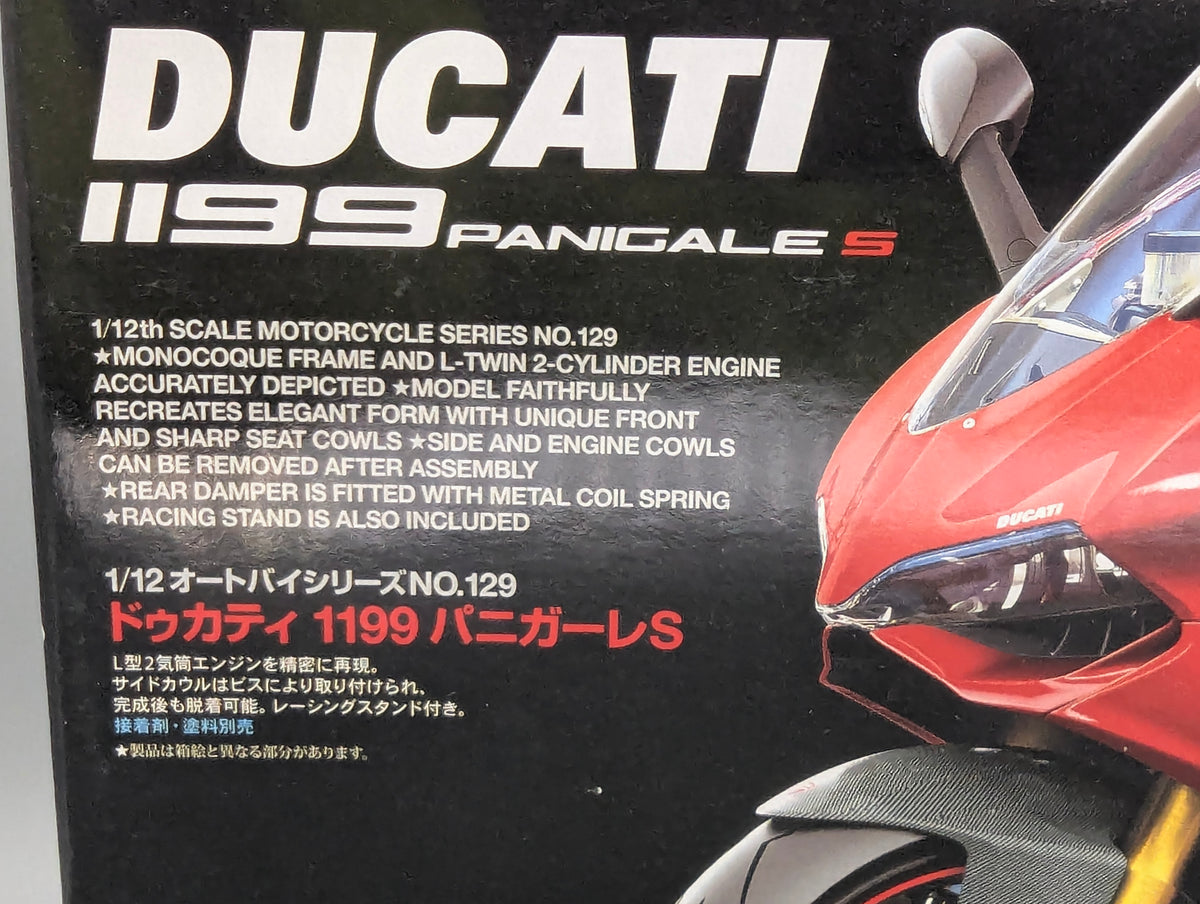 Motorrad Modell Bausatz 1:12 Tamiya Ducati 1199 Panigale S mit OVP