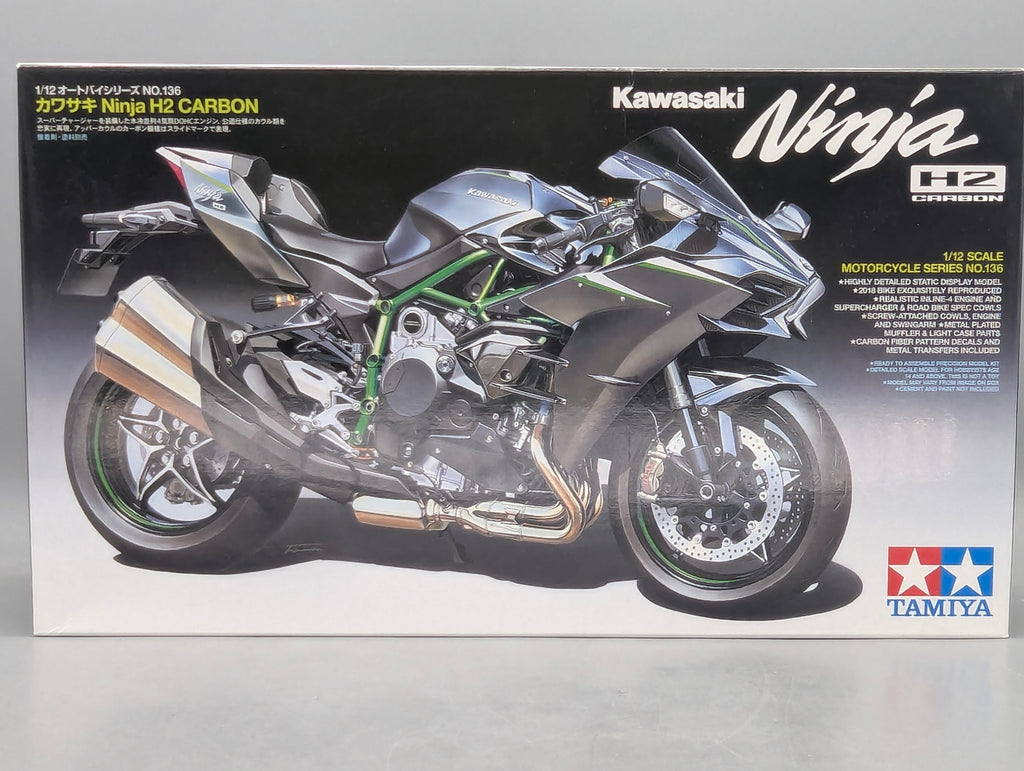 Motorrad Modell Bausatz 1:12 Tamiya Kawasaki Ninja H2 Carbon mit OVP