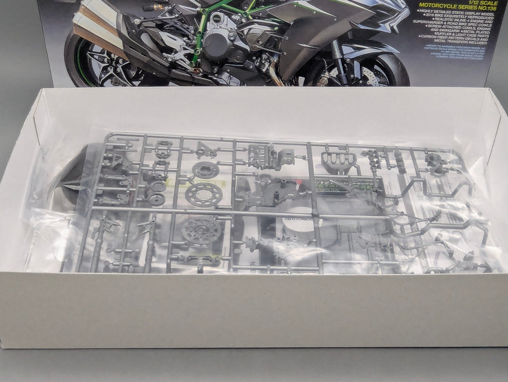 Motorrad Modell Bausatz 1:12 Tamiya Kawasaki Ninja H2 Carbon mit OVP