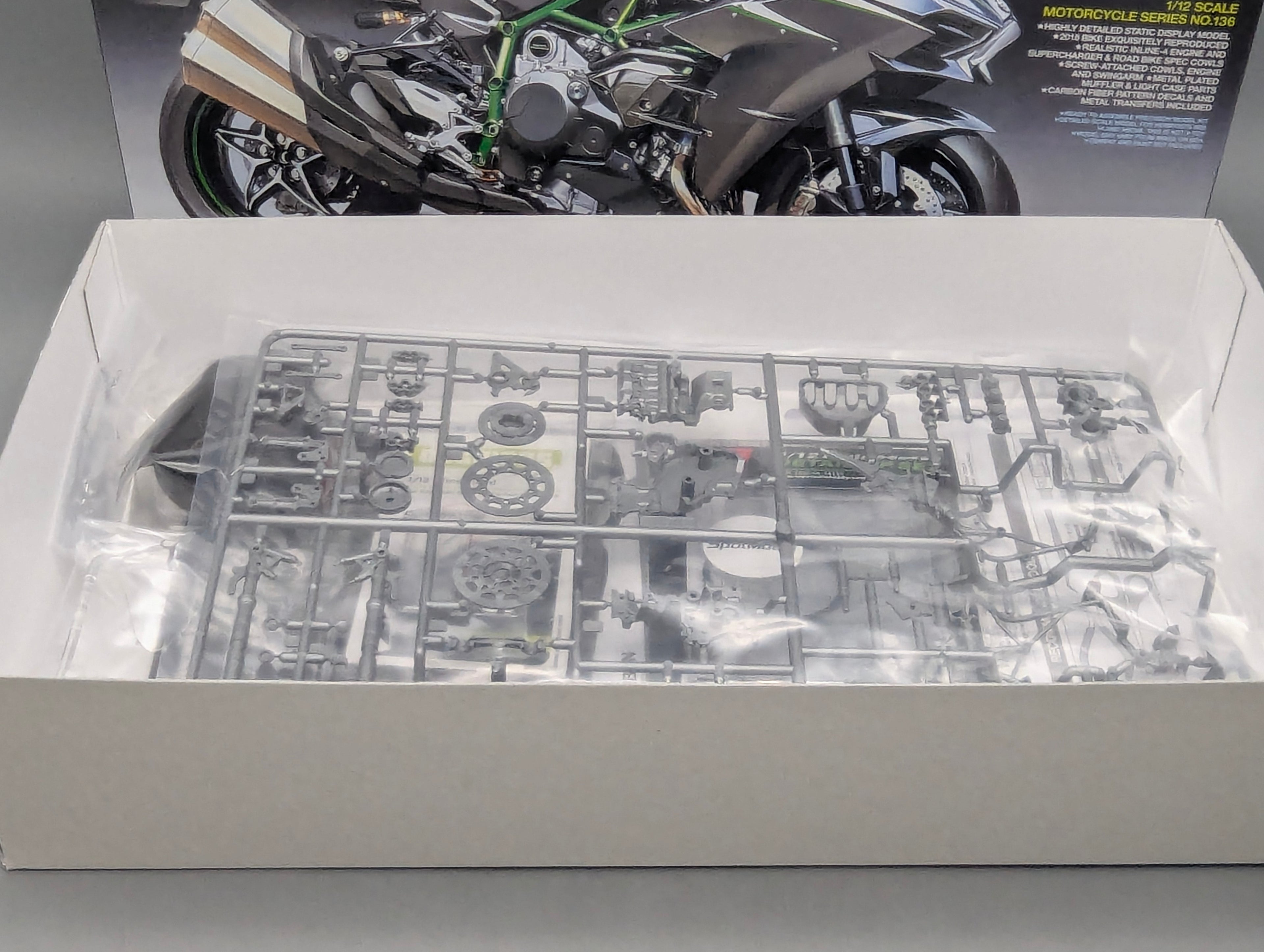 Motorrad Modell Bausatz 1:12 Tamiya Kawasaki Ninja H2 Carbon mit OVP