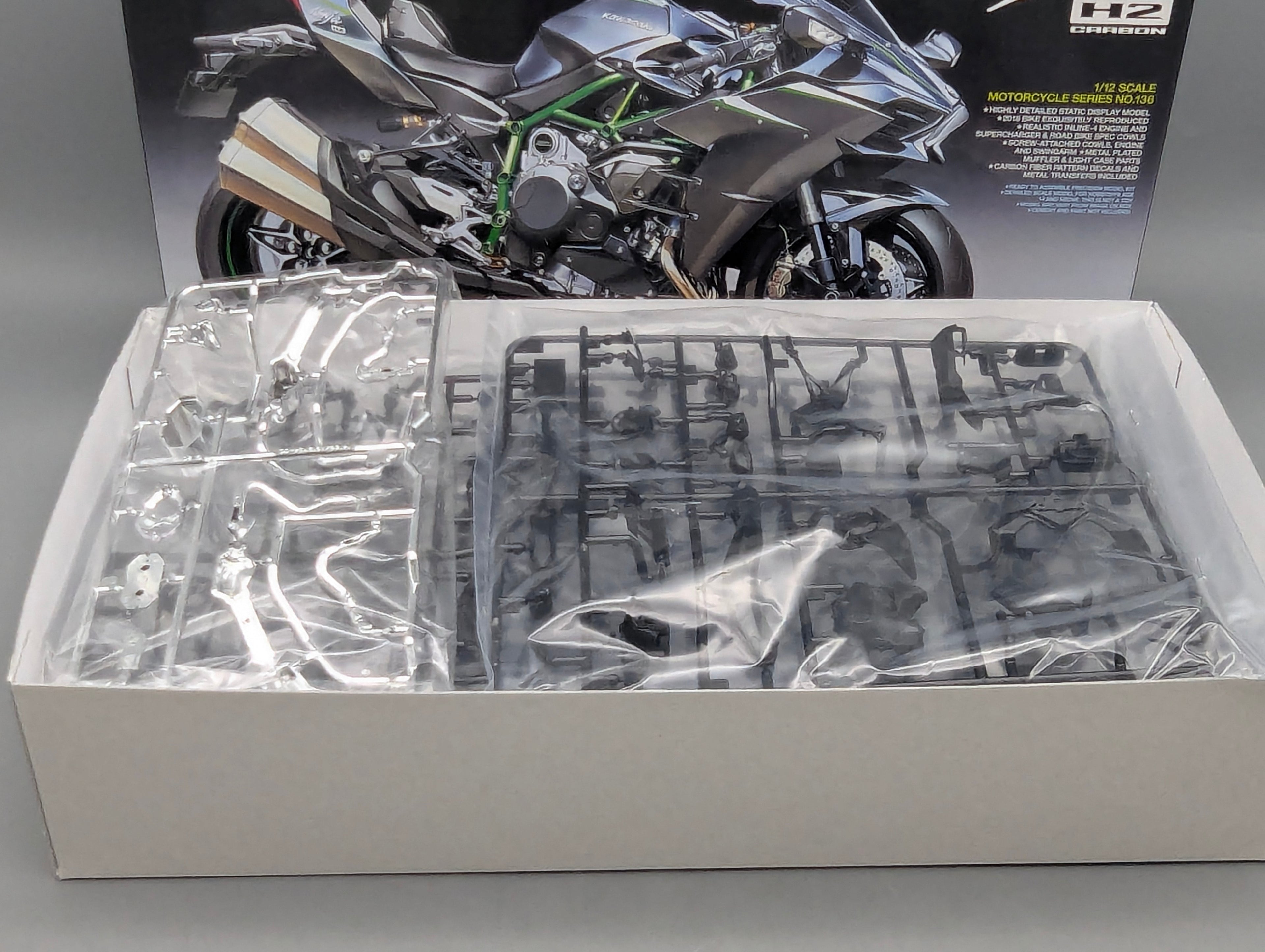 Motorrad Modell Bausatz 1:12 Tamiya Kawasaki Ninja H2 Carbon mit OVP