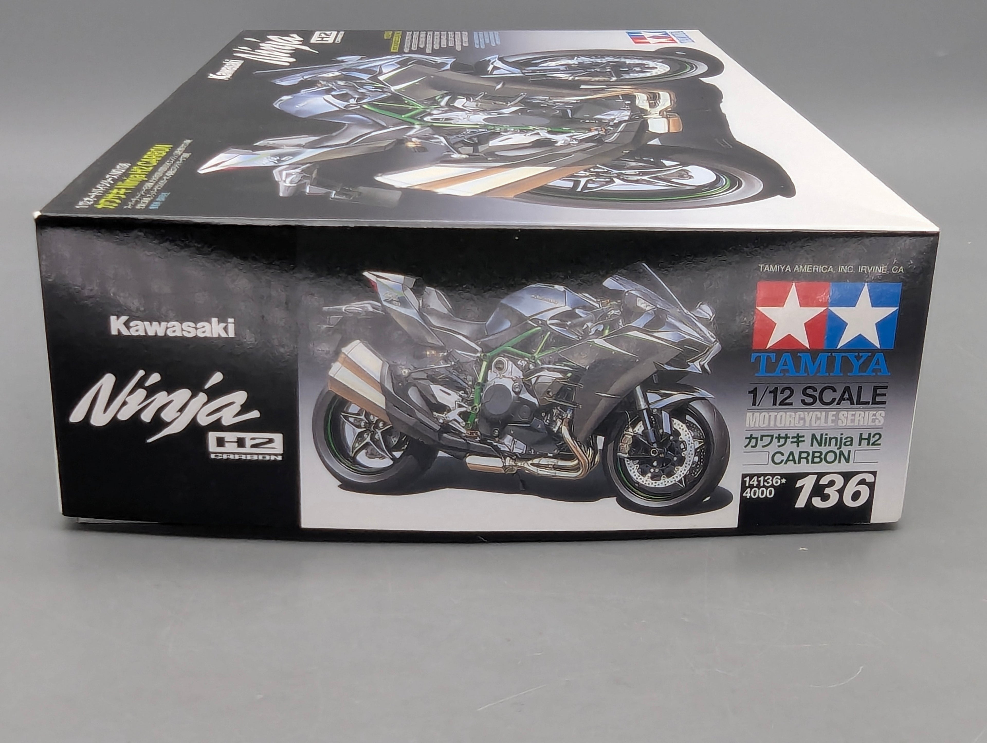 Motorrad Modell Bausatz 1:12 Tamiya Kawasaki Ninja H2 Carbon mit OVP