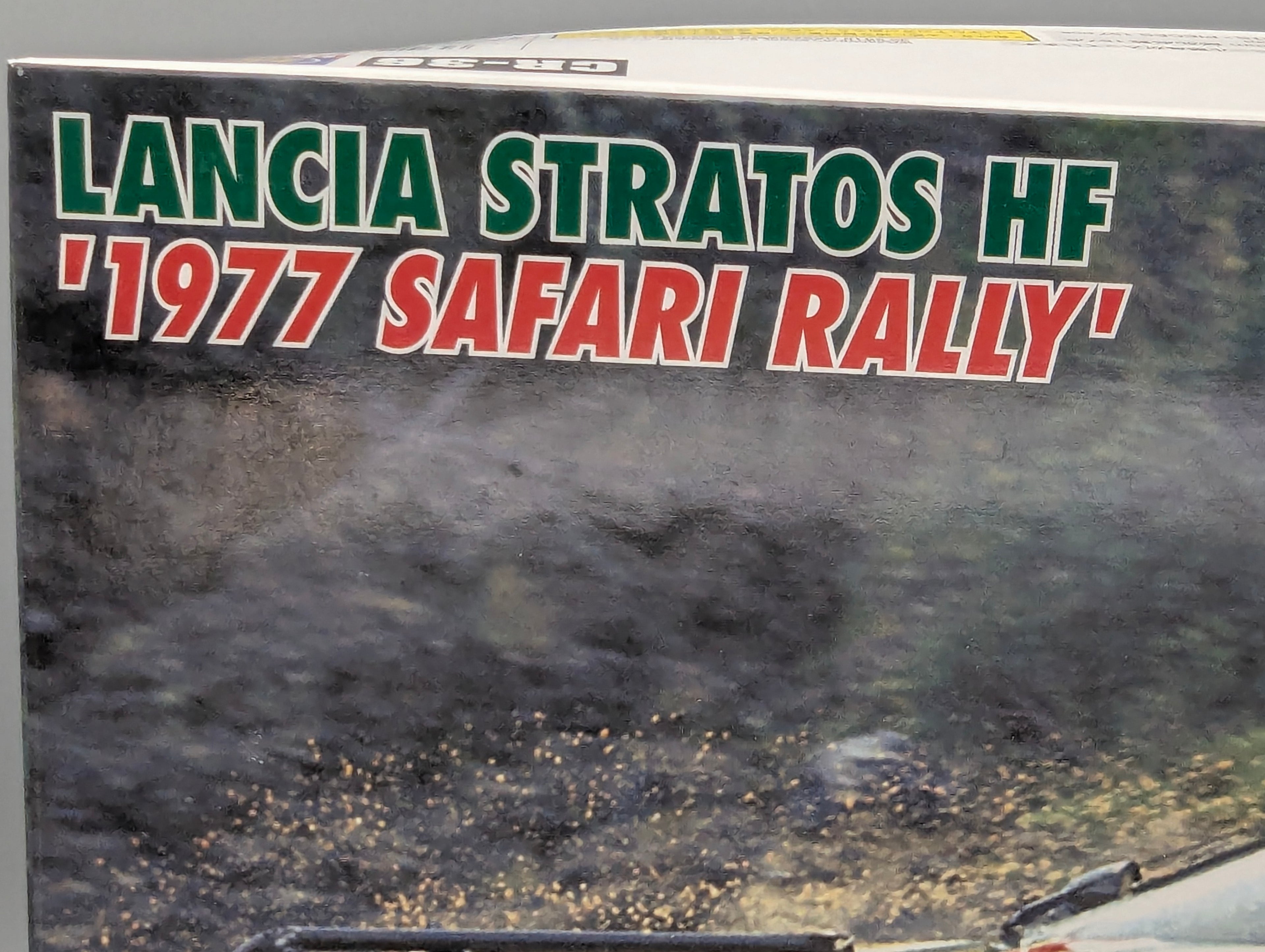 Modellautos Bausatz 1:24 Hasegawa Lancia Stratos HF 1977 Safari Rally #7 mit OVP
