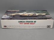 Modellautos Bausatz 1:24 Hasegawa Lancia Stratos HF 1977 Safari Rally #7 mit OVP