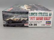 Modellautos Bausatz 1:24 Hasegawa Lancia Stratos HF 1977 Safari Rally #7 mit OVP