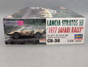 Modellautos Bausatz 1:24 Hasegawa Lancia Stratos HF 1977 Safari Rally #7 mit OVP