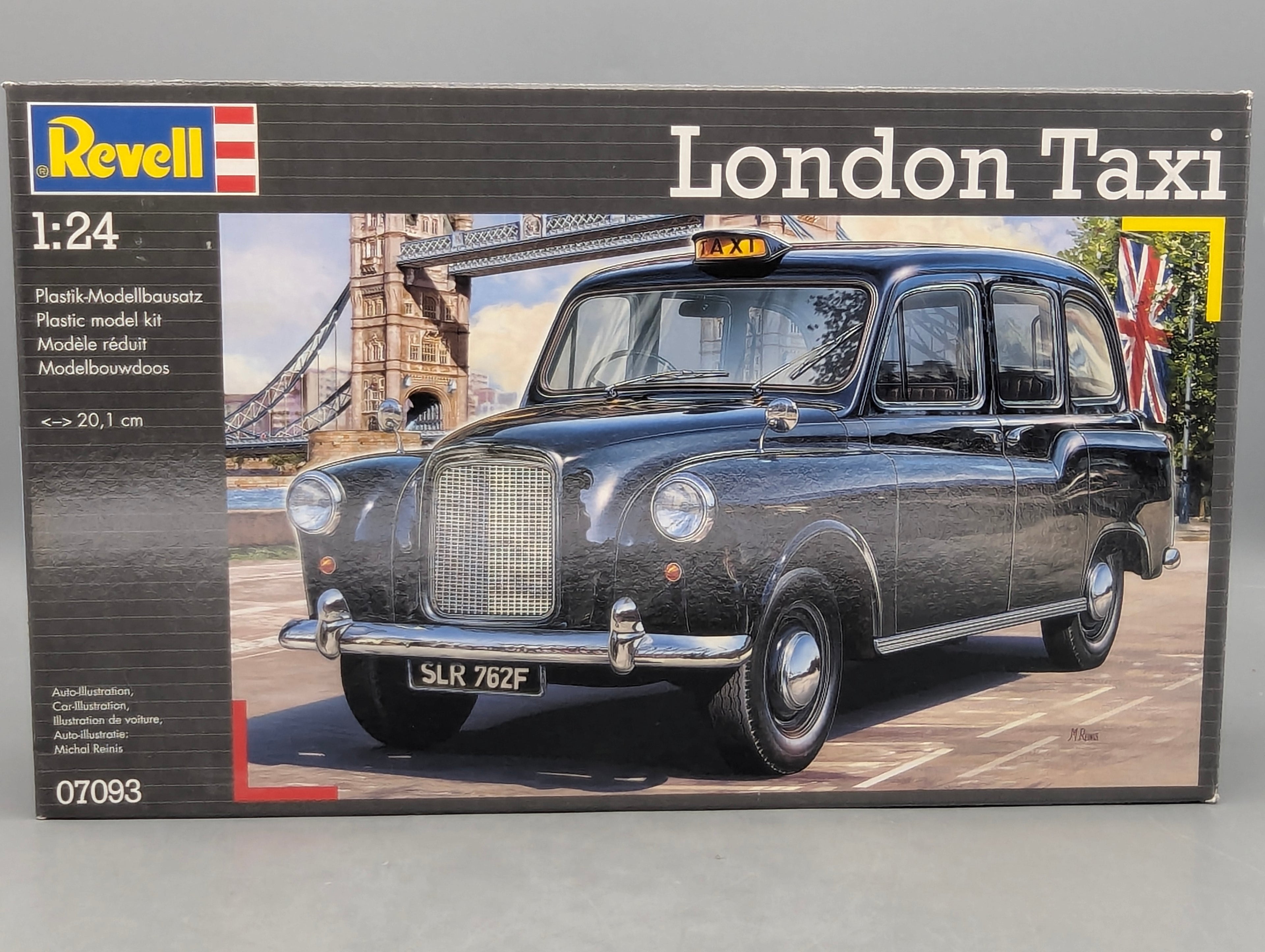 Modellautos Bausatz 1:24 Revell 07093 London Taxi mit OVP