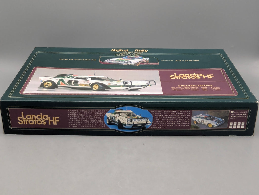 Modellautos Bausatz 1:20 Fujimi Lancia Stratos HF 1976 Safari Rally #10 mit OVP