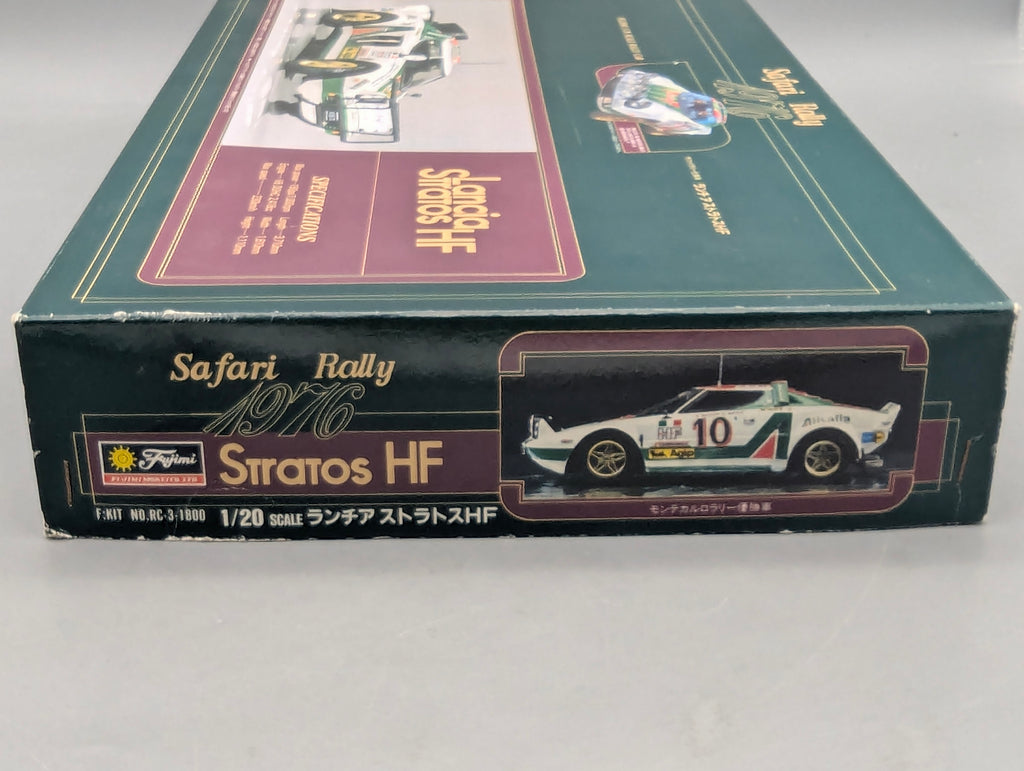 Modellautos Bausatz 1:20 Fujimi Lancia Stratos HF 1976 Safari Rally #10 mit OVP