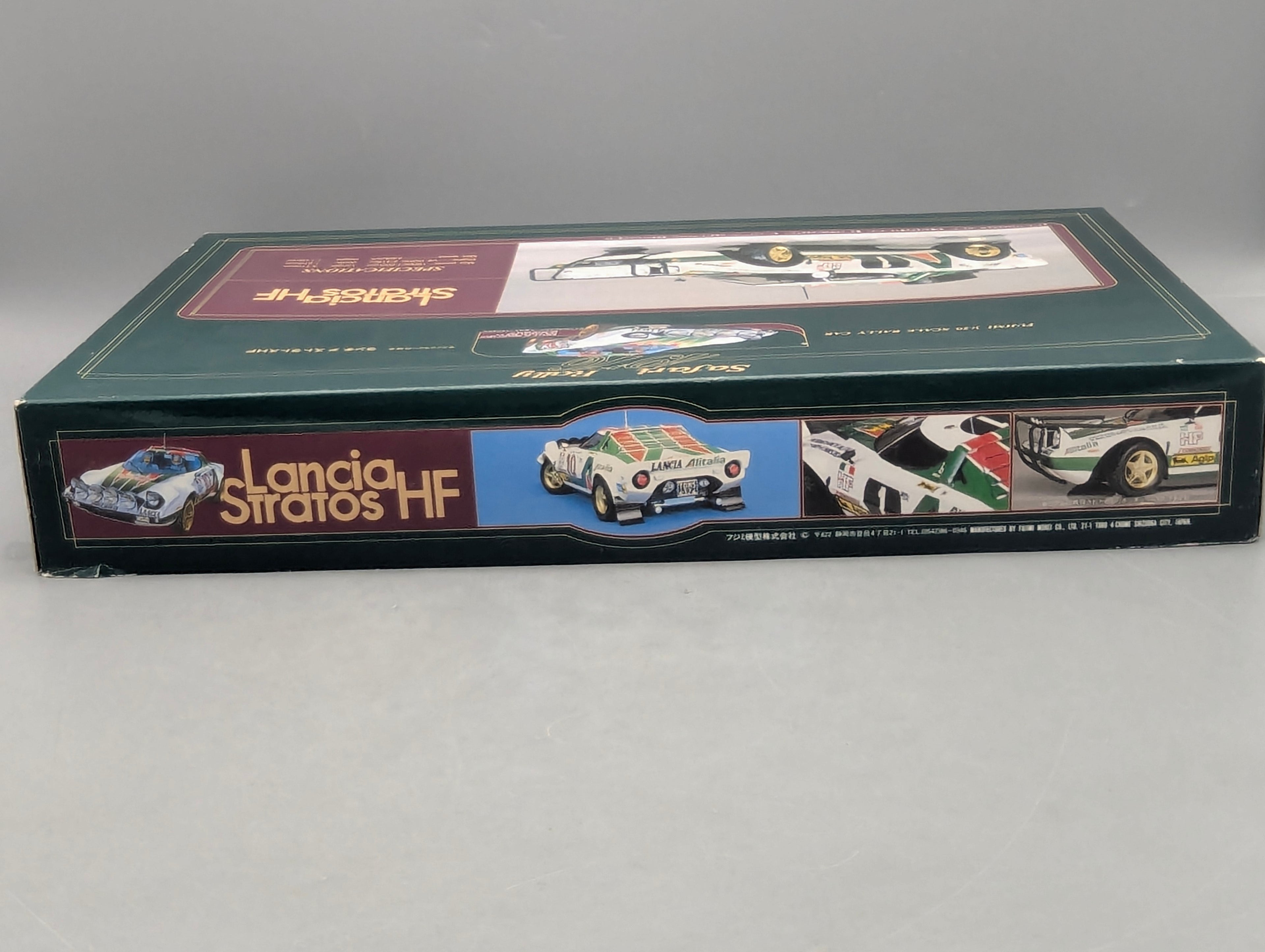 Modellautos Bausatz 1:20 Fujimi Lancia Stratos HF 1976 Safari Rally #10 mit OVP