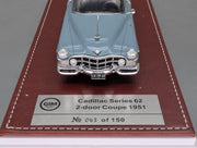 Modellautos 1:43 GIM 028a Cadillac Series 62 2-door Coupe 1951 43/150 mit OVP