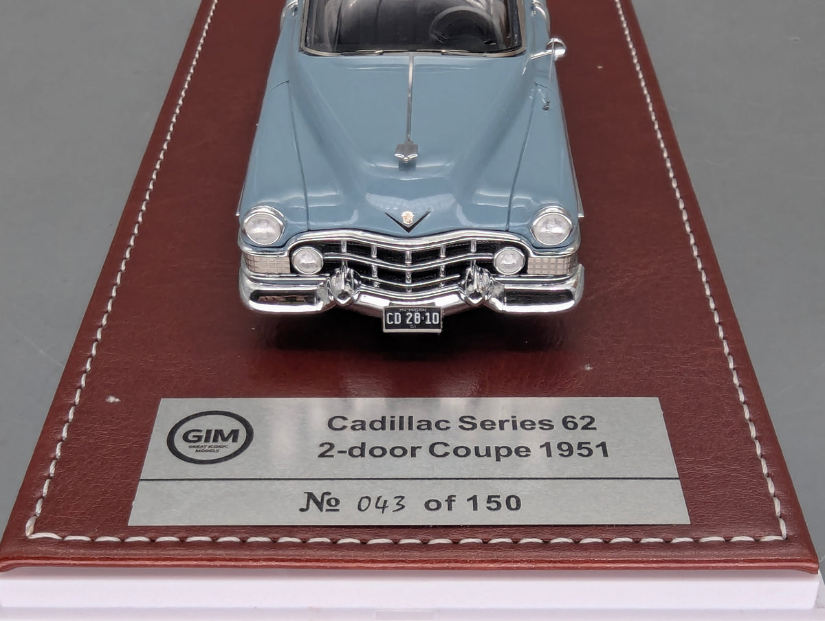 Modellautos 1:43 GIM 028a Cadillac Series 62 2-door Coupe 1951 43/150 mit OVP