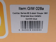 Modellautos 1:43 GIM 028a Cadillac Series 62 2-door Coupe 1951 43/150 mit OVP
