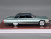 Modellautos 1:43 GIM 017b Cadillac Fleetwood Brougham 1976 Grün  57/150 mit OVP