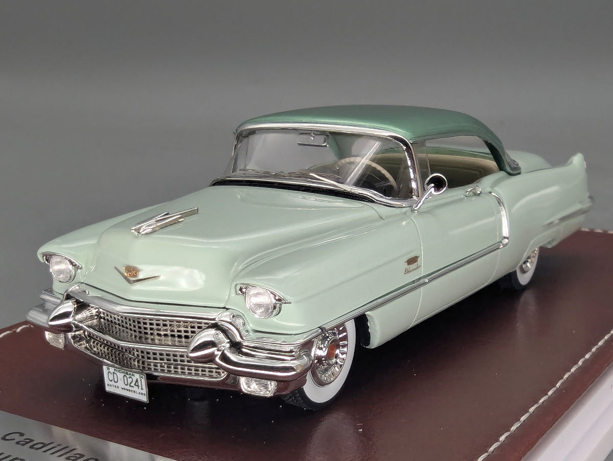Modellautos 1:43 GIM 024a Cadillac Series 62 Coupe de Ville 1956 Grün 13/150 mit OVP