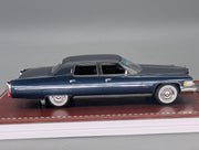 Modellautos 1:43 GIM 017a Cadillac Fleetwood Brougham 1976 Blau 45/150 mit OVP