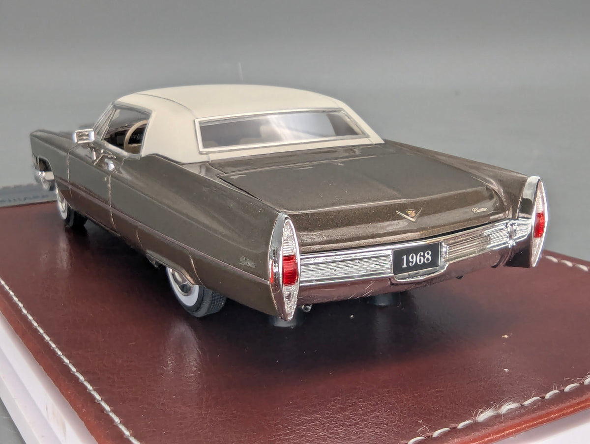 Modellautos 1:43 GIM 002b Cadillac Coupe de Ville 1968 Braun 029/150 mit OVP
