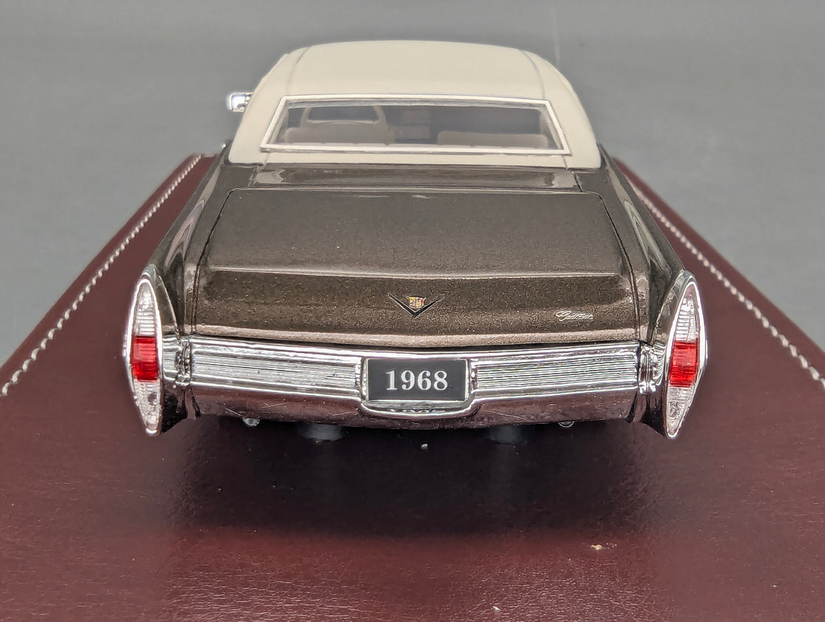 Modellautos 1:43 GIM 002b Cadillac Coupe de Ville 1968 Braun 029/150 mit OVP