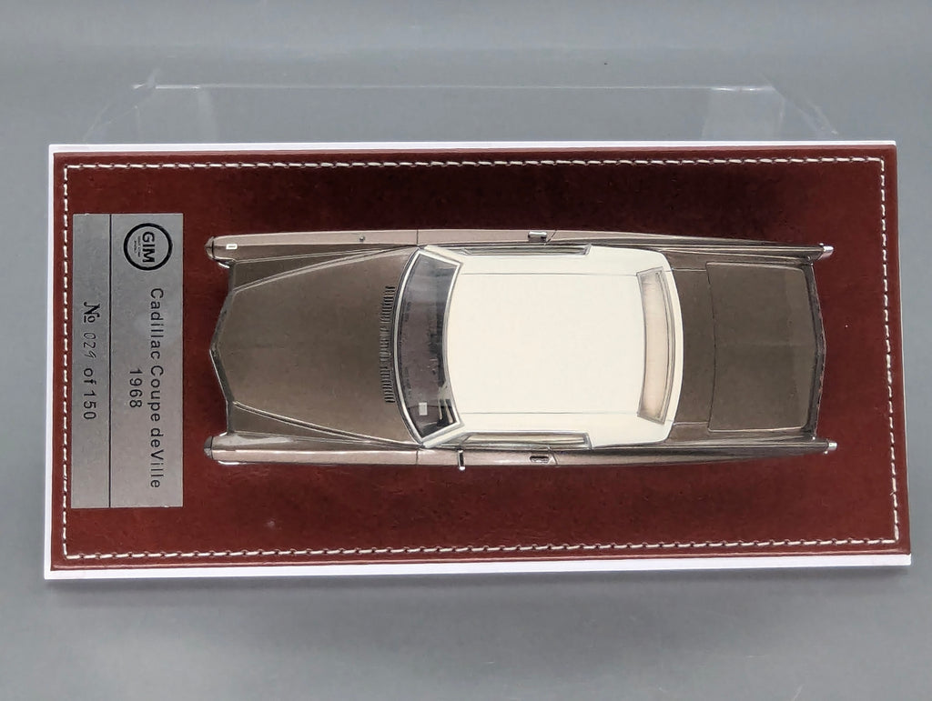 Modellautos 1:43 GIM 002b Cadillac Coupe de Ville 1968 Braun 029/150 mit OVP