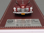 Modellautos 1:43 GIM 021a Cadillac Series 62 Convertible Sedan Open 1941 088/150 mit OVP