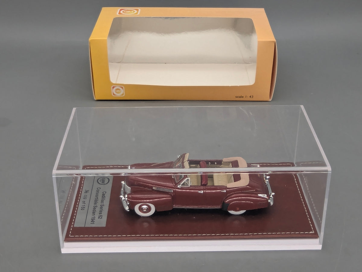 Modellautos 1:43 GIM 021a Cadillac Series 62 Convertible Sedan Open 1941 088/150 mit OVP