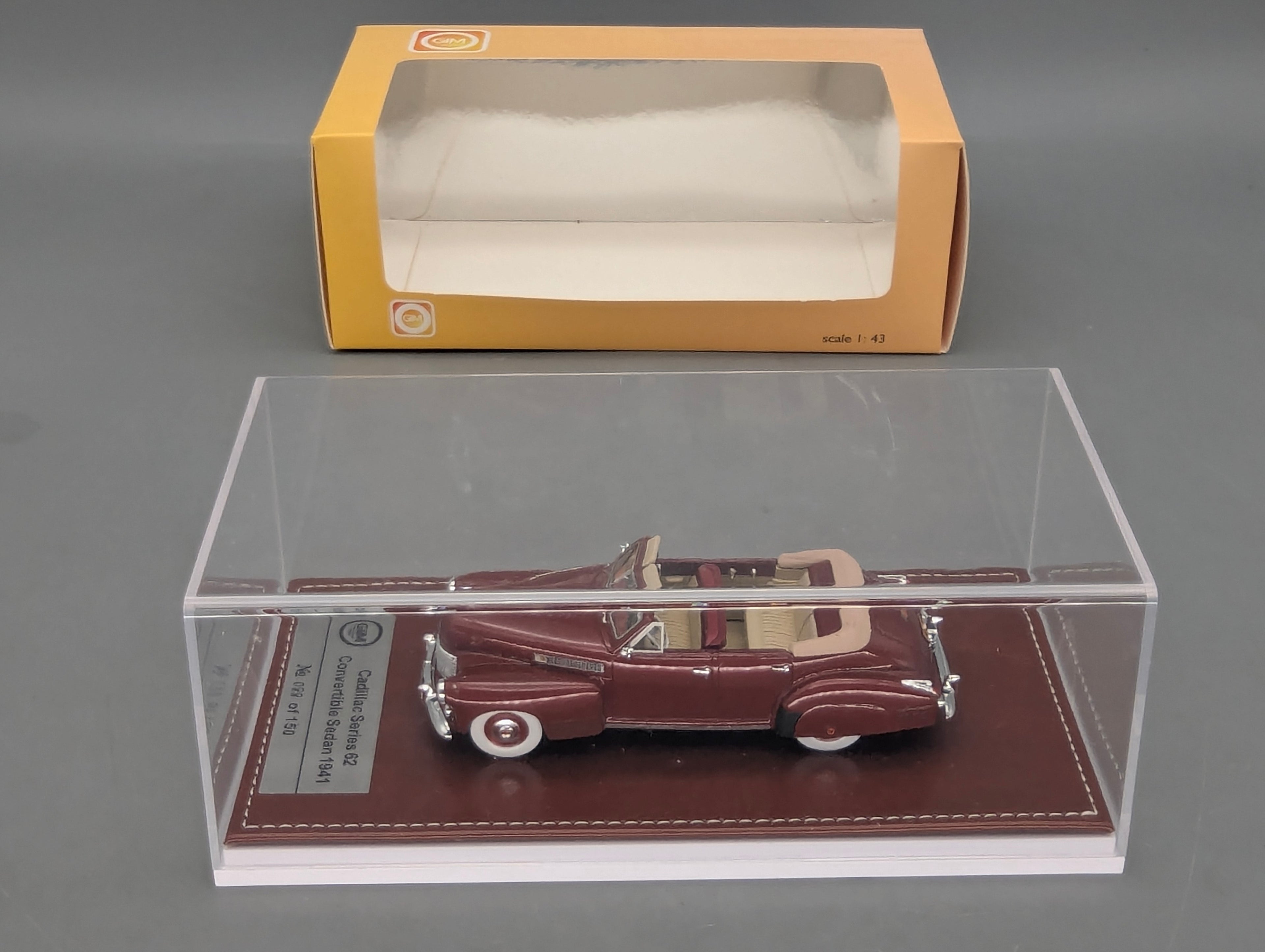 Coches en miniatura 1:43 Minichamps Mercedes Benz SL65 AMG Black Series Plata con embalaje original