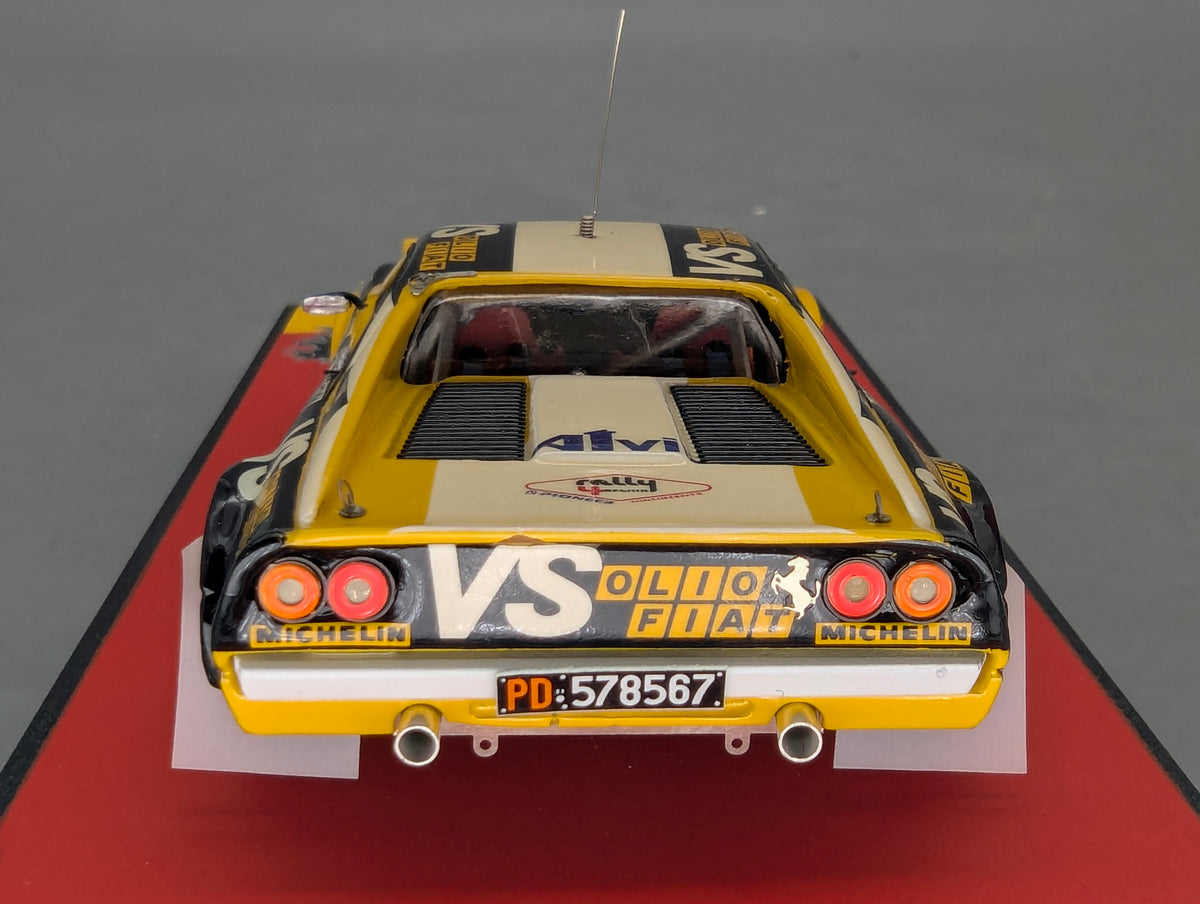 Modellautos 1:43 BBR Arena Ferrari 308 GTB Gr.4 Olio Fiat #30 mit OVP