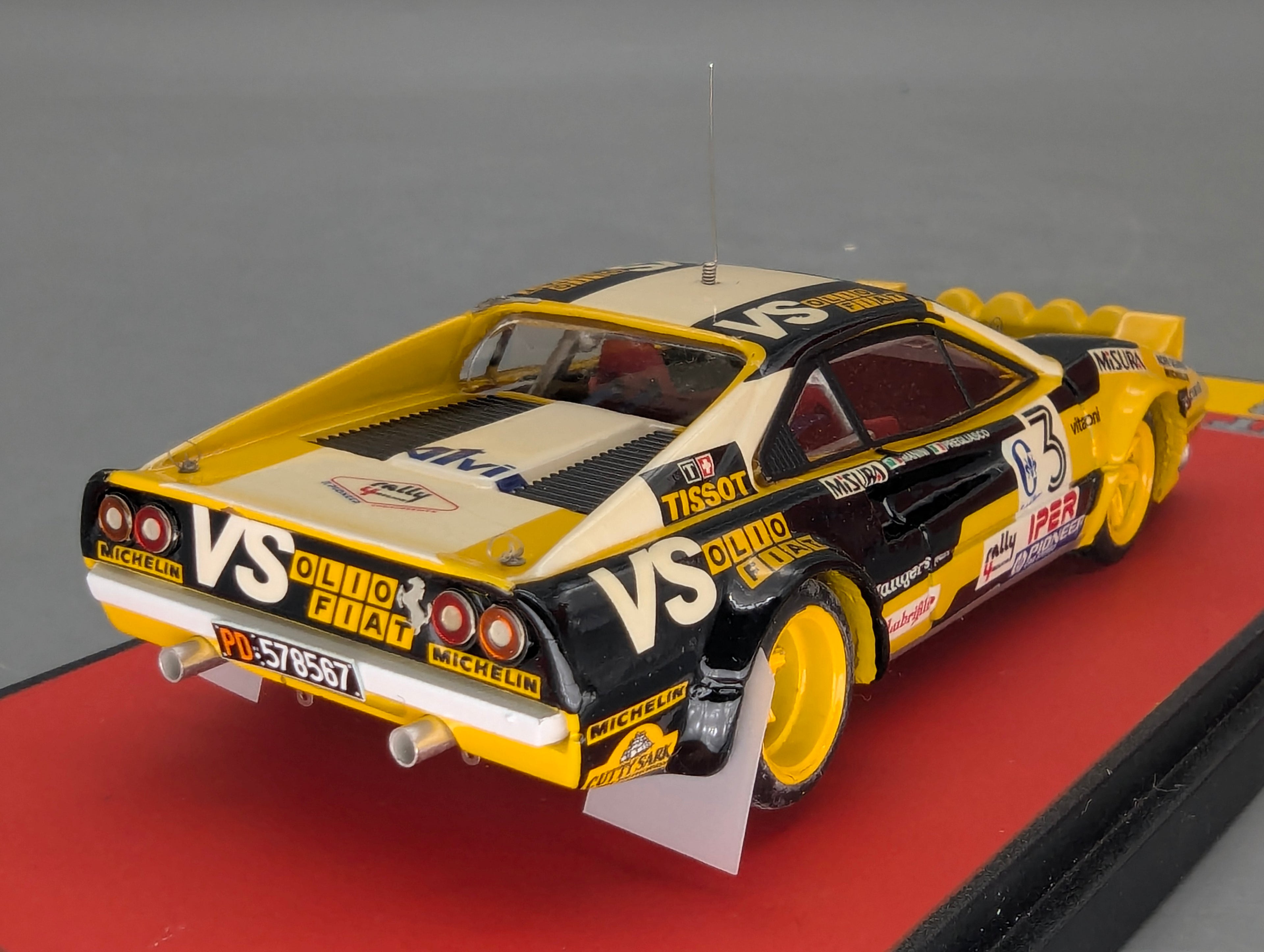 Coches a escala 1:43 Spark S9609 Lamborghini Huracan GT3 EVO FIA Vallelunga 2019 #58 precintado