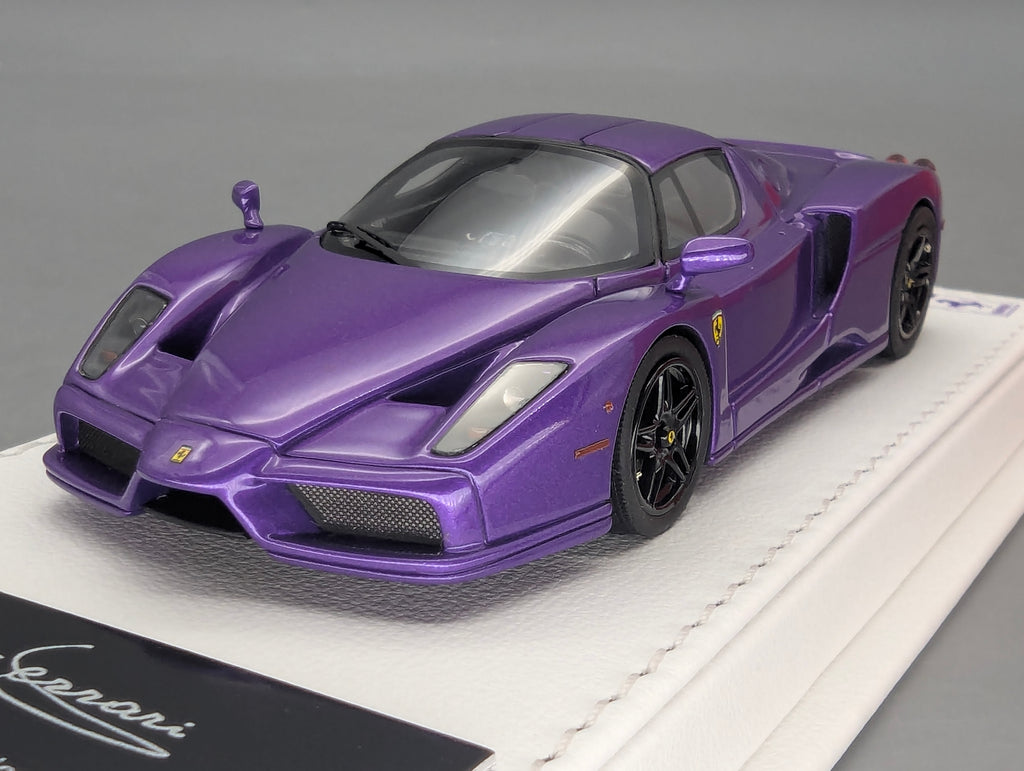 Modellautos 1:43 BBR Calsito Deluxe Ferrari Enzo Mica Violet Gloss Ltd 19/35 mit OVP