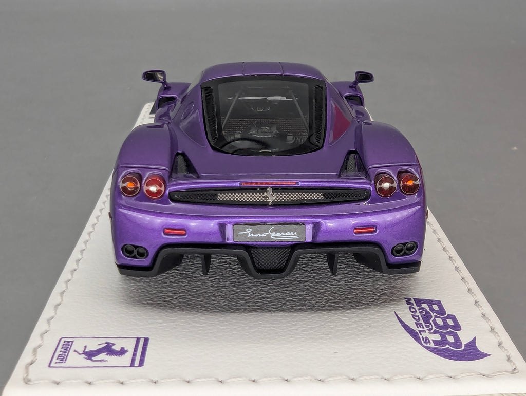 Modellautos 1:43 BBR Calsito Deluxe Ferrari Enzo Mica Violet Gloss Ltd 19/35 mit OVP