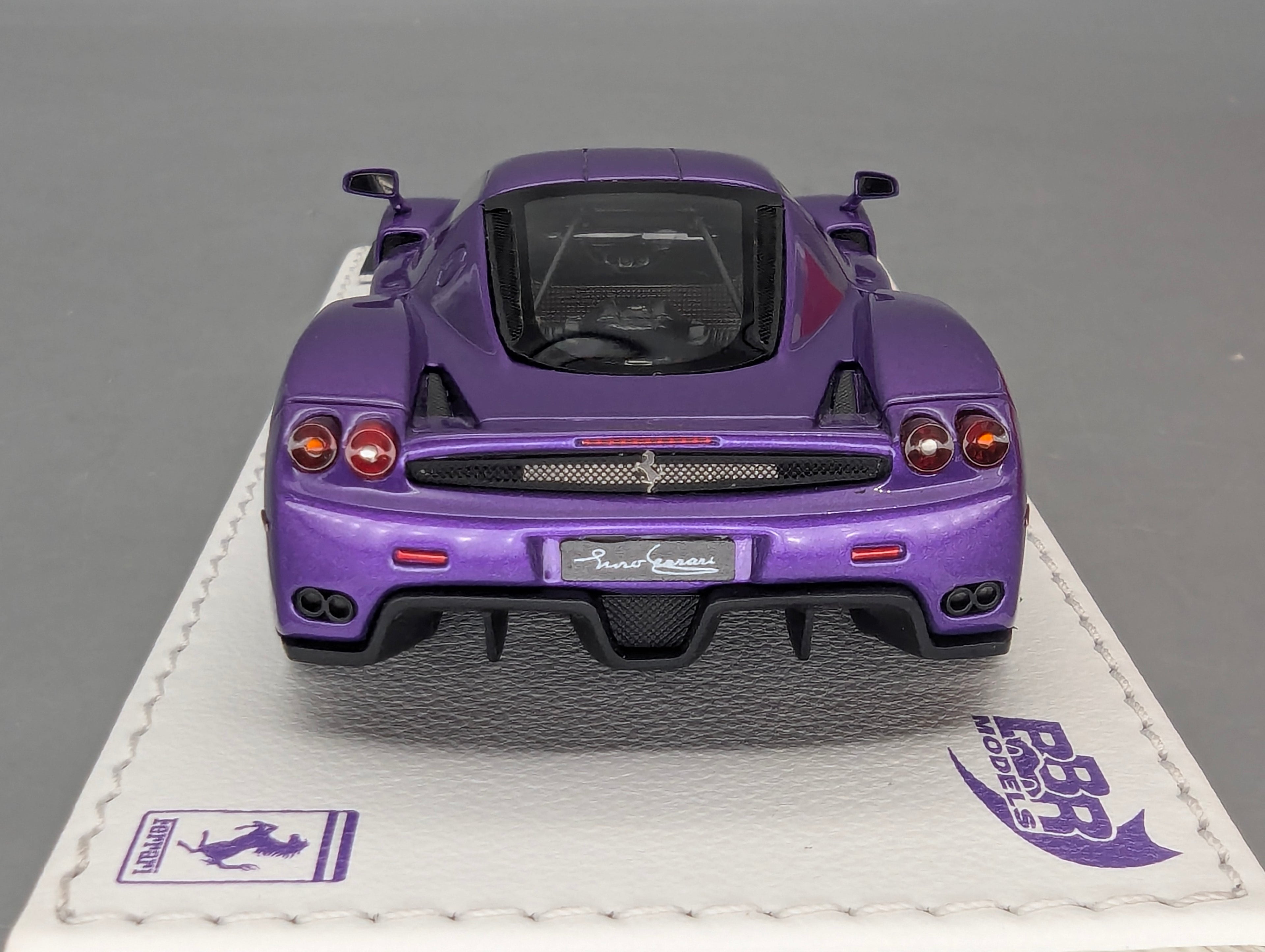 Modellautos 1:43 BBR Calsito Deluxe Ferrari Enzo Mica Violet Gloss Ltd 19/35 mit OVP