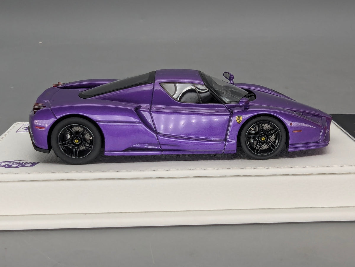 Modellautos 1:43 BBR Calsito Deluxe Ferrari Enzo Mica Violet Gloss Ltd 19/35 mit OVP
