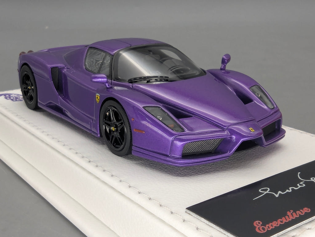 Modellautos 1:43 BBR Calsito Deluxe Ferrari Enzo Mica Violet Gloss Ltd 19/35 mit OVP