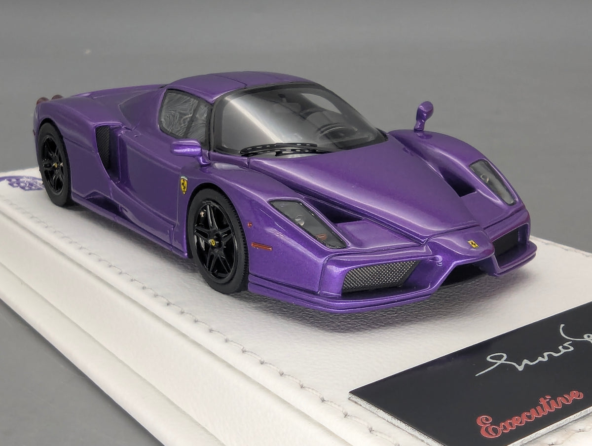 Modellautos 1:43 BBR Calsito Deluxe Ferrari Enzo Mica Violet Gloss Ltd 19/35 mit OVP