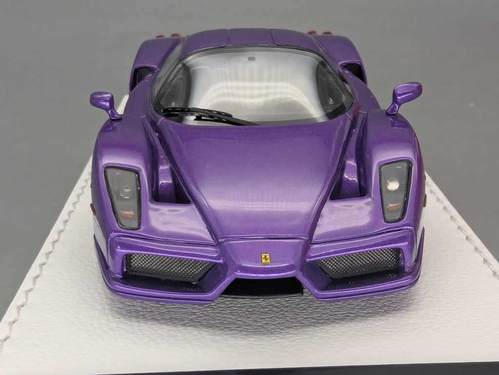 Modellautos 1:43 BBR Calsito Deluxe Ferrari Enzo Mica Violet Gloss Ltd 19/35 mit OVP