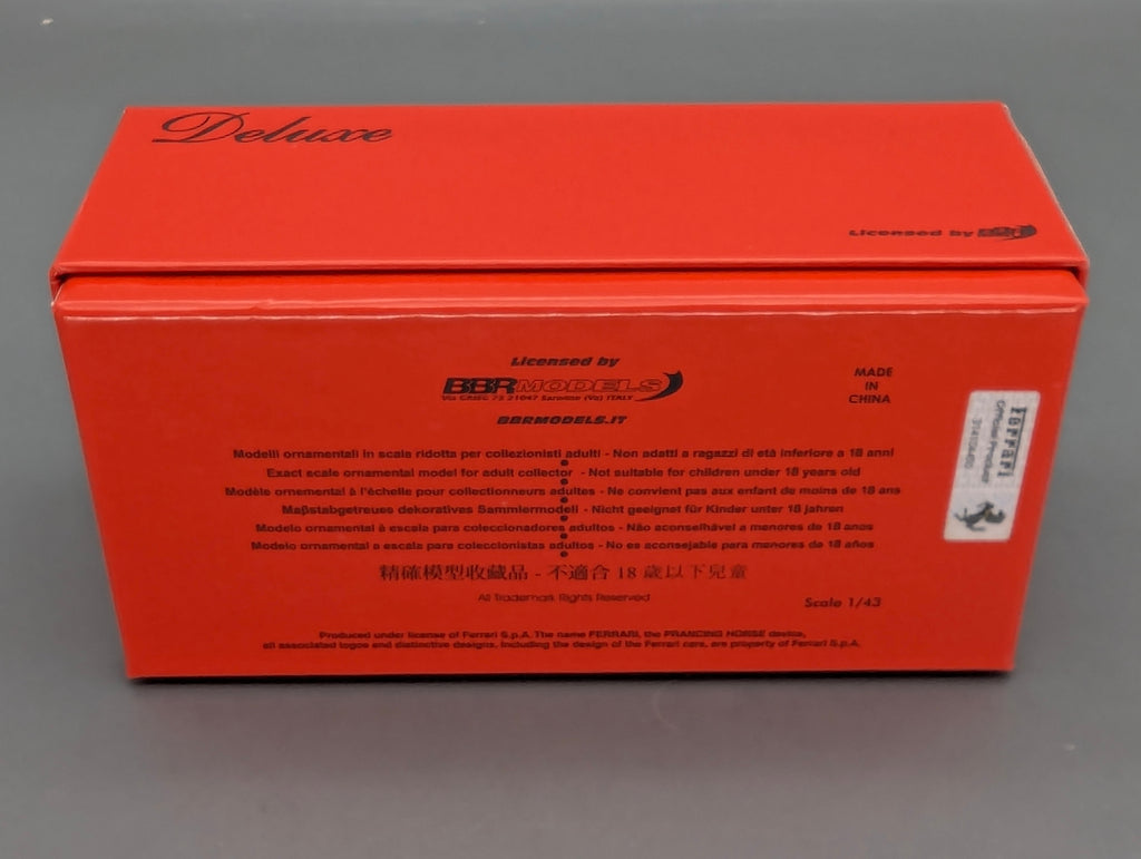 Modellautos 1:43 BBR Calsito Deluxe Ferrari Enzo Mica Violet Gloss Ltd 19/35 mit OVP