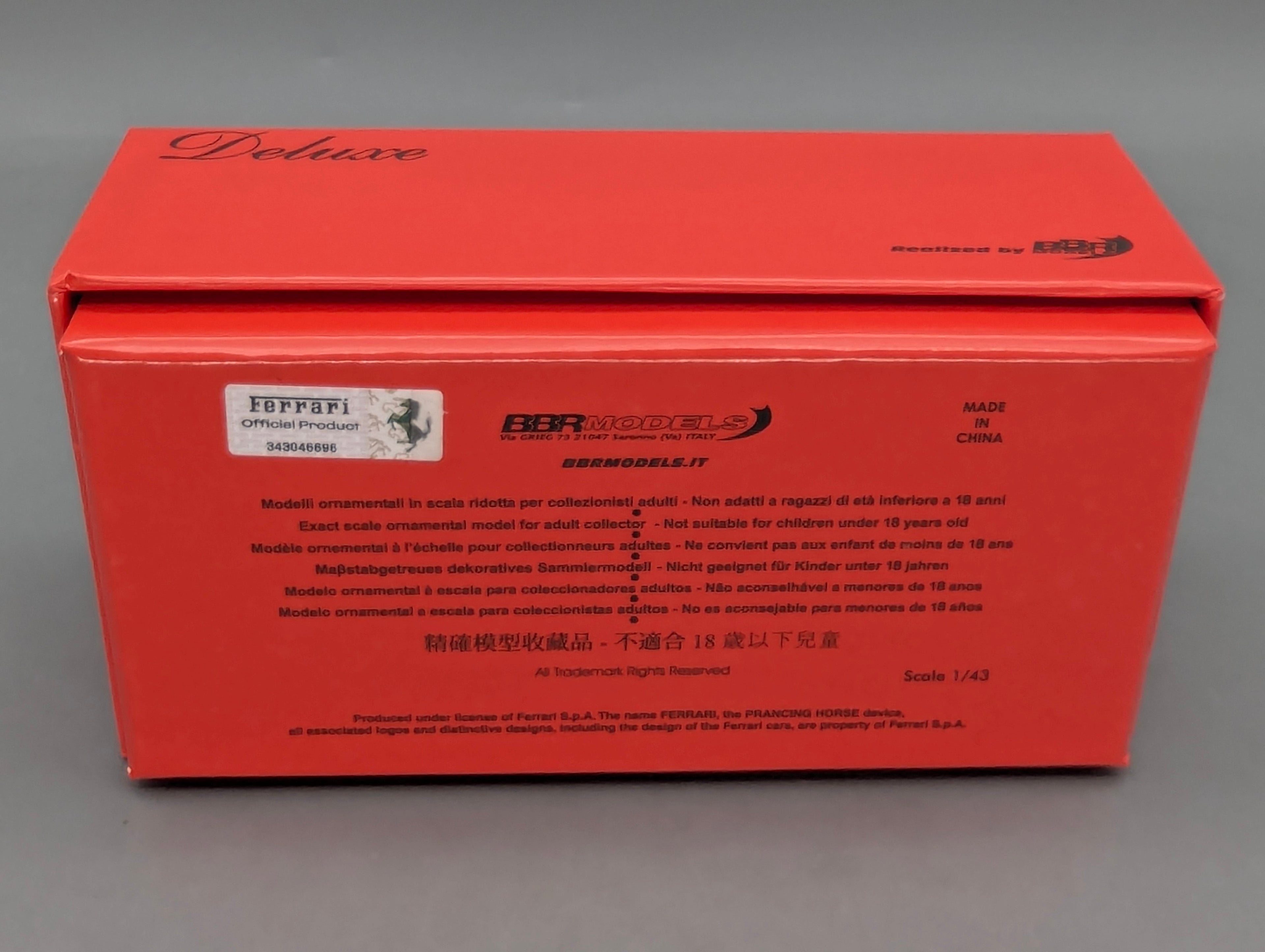 Model Cars 1:43 Spark S9609 Lamborghini Huracan GT3 EVO FIA Vallelunga 2019 #58 OVP