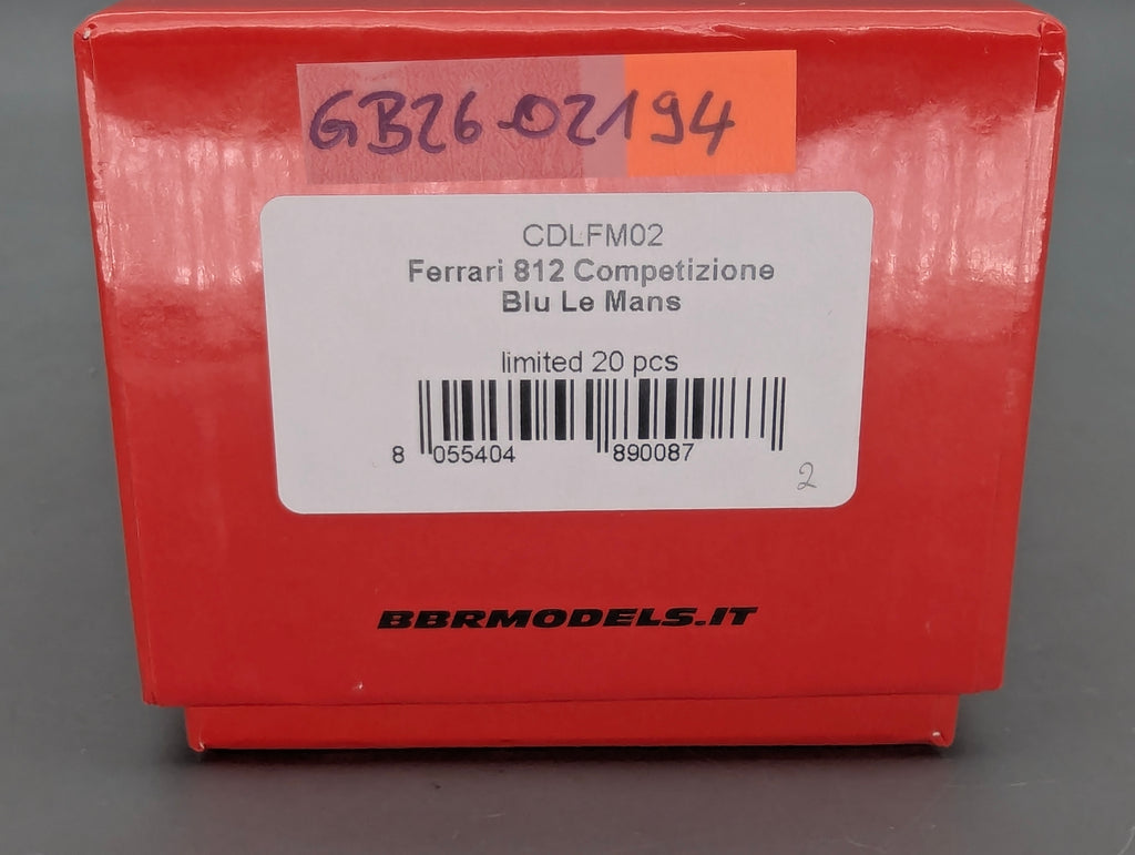 Model Cars 1:43 Spark S9609 Lamborghini Huracan GT3 EVO FIA Vallelunga 2019 #58 OVP