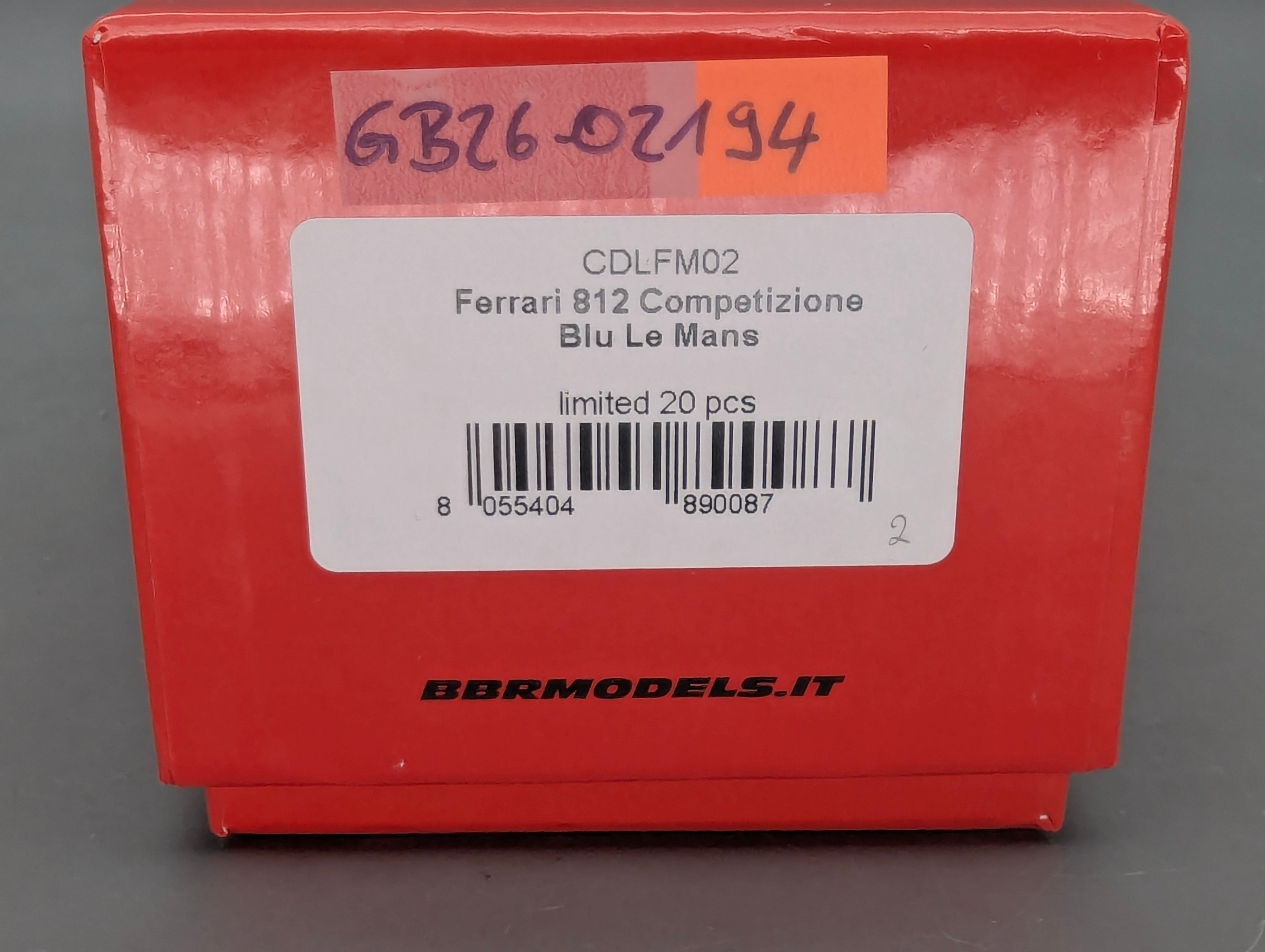 Model Cars 1:43 Spark S9609 Lamborghini Huracan GT3 EVO FIA Vallelunga 2019 #58 OVP
