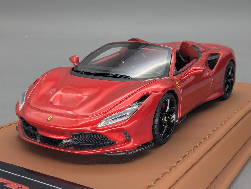 Modellautos 1:43 BBR Executive Calsito Ferrari F8 Spider F1 Red Ltd 04/20 OVP