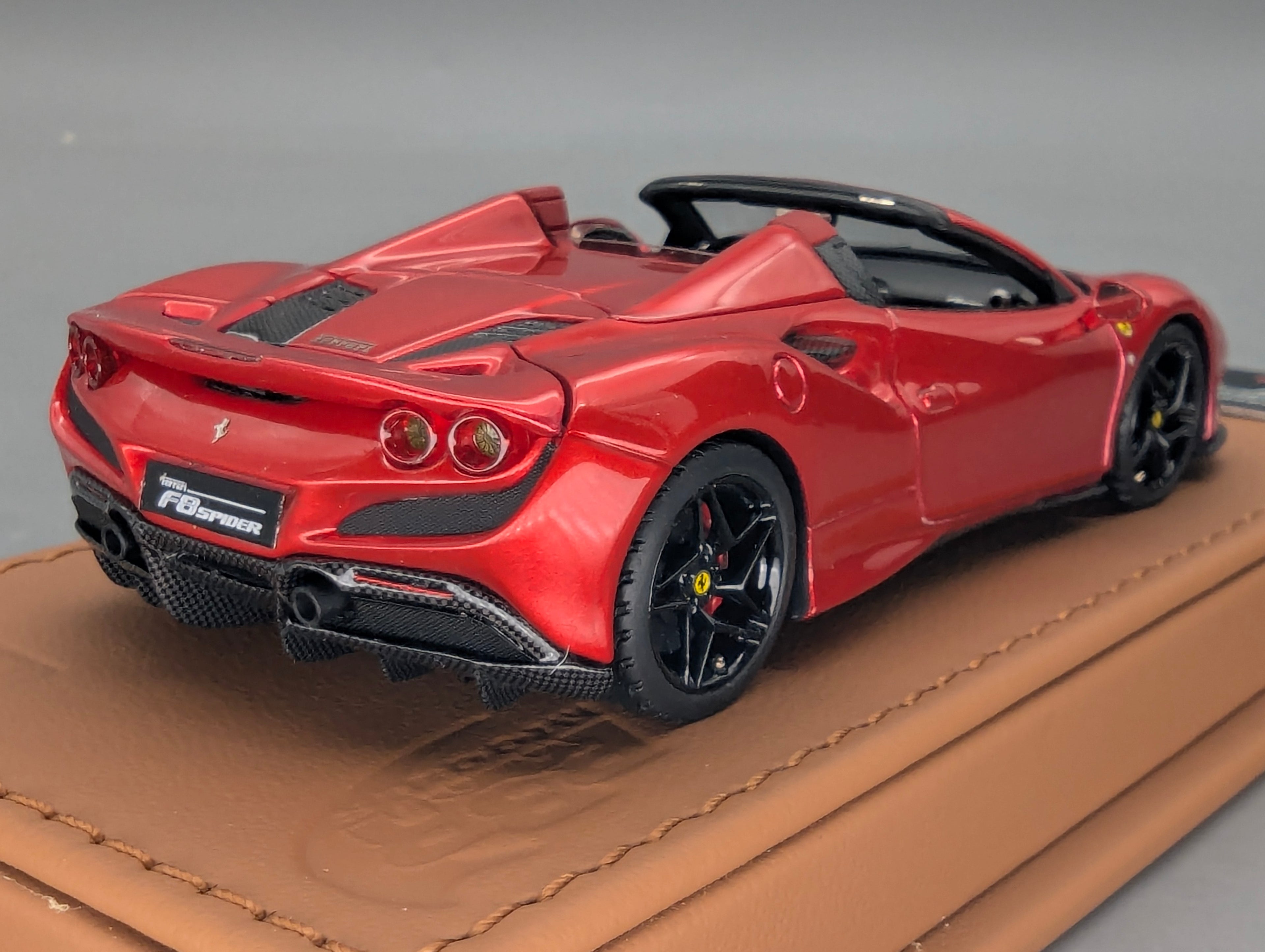 Modellautos 1:43 BBR Executive Calsito Ferrari F8 Spider F1 Red Ltd 04/20 OVP