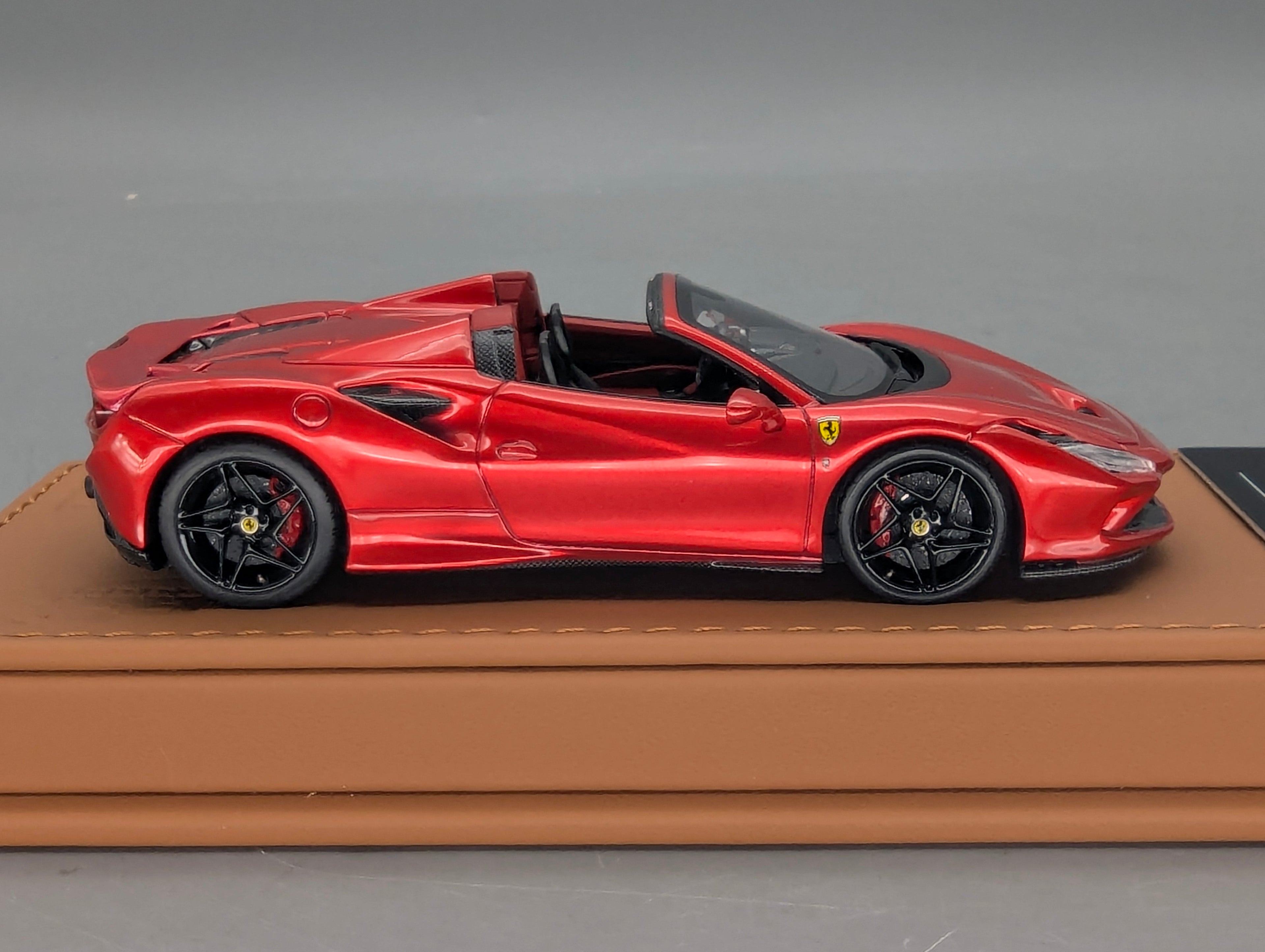 Modellautos 1:43 BBR Executive Calsito Ferrari F8 Spider F1 Red Ltd 04/20 OVP