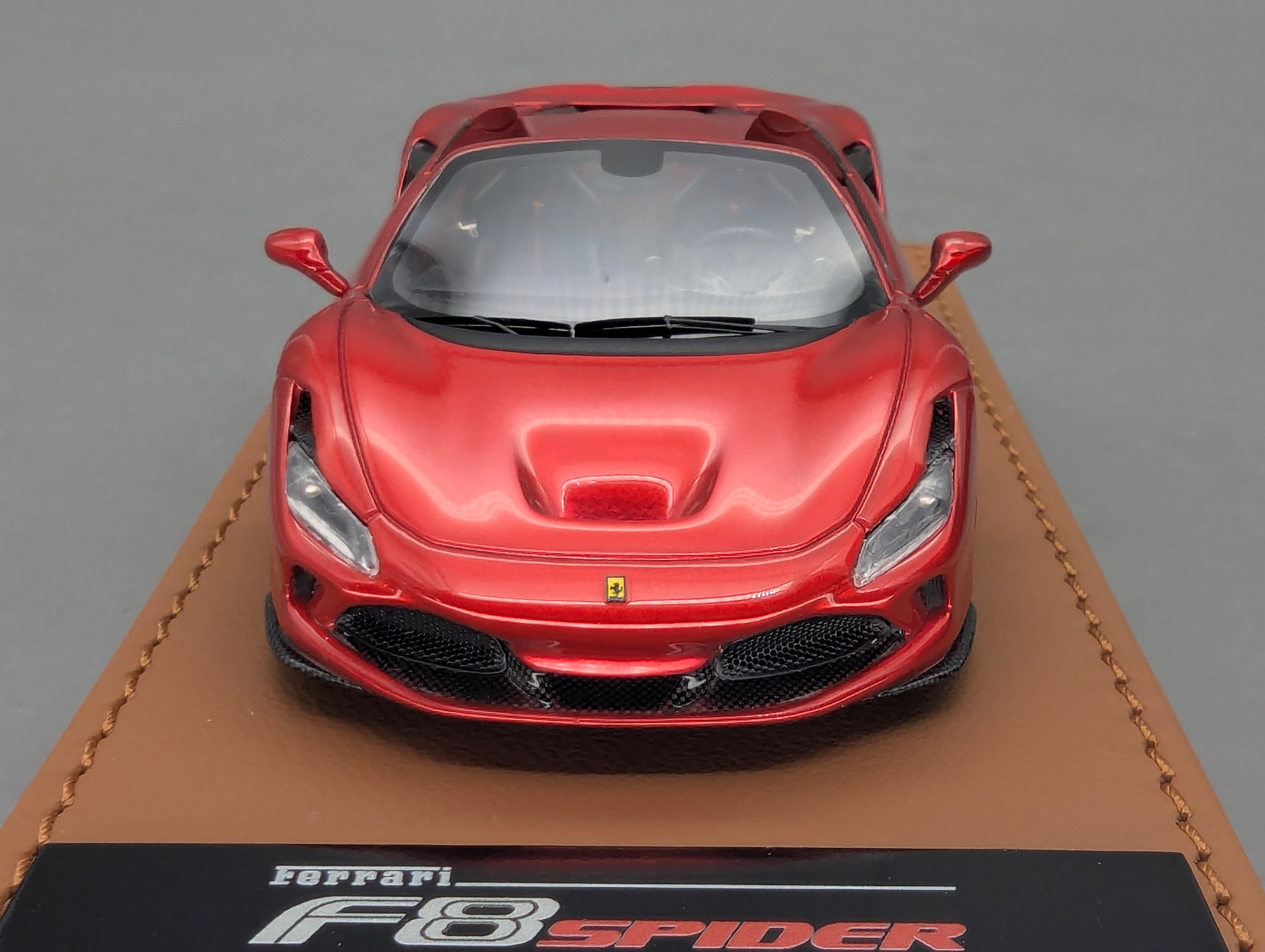 Modellautos 1:43 BBR Executive Calsito Ferrari F8 Spider F1 Red Ltd 04/20 OVP