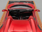 Modellautos 1:43 BBR Executive Calsito Ferrari F8 Spider F1 Red Ltd 04/20 OVP